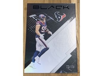 2020 J.J. WATT 21/99 SP RARE BLACK Card JJ Panini Black