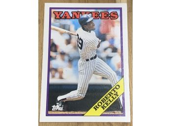 1988 TOPPS ROBERTO KELLY ROOKIE CARD