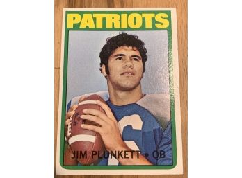 1972 TOPPS JIM PLUNKET ROOKIE CARD