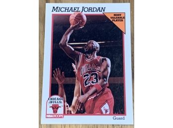 1991 NBA HOOPS MICHAEL JORDAN MVP