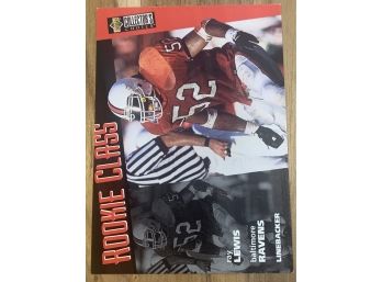 1996 UPPER DECK ROOKIE CLASS RAY LEWIS ROOKIE CARD