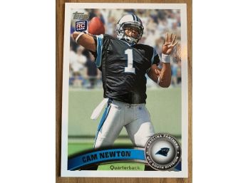 2011 TOPPS CAM NEWTON ROOKIE CARD