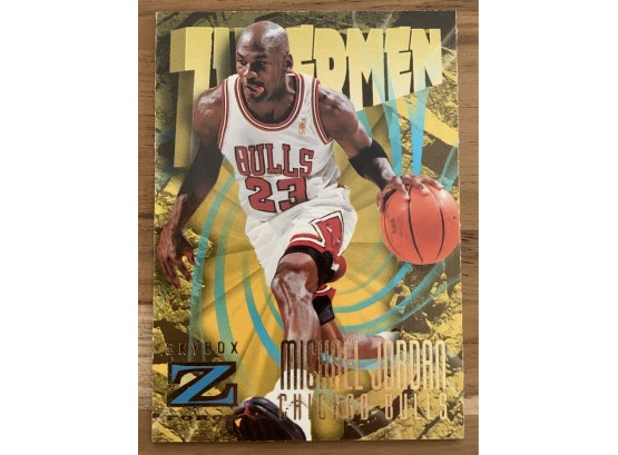 1996-97 Z-Force #179 Michael Jordan ZUPERMEN