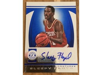 Sleepy Floyd 2013 Totally Certified Blue Signatures Auto Autograph 37/49
