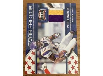 2011 Panini Threads Star Factor Materials Prime /99 Percy Harvin