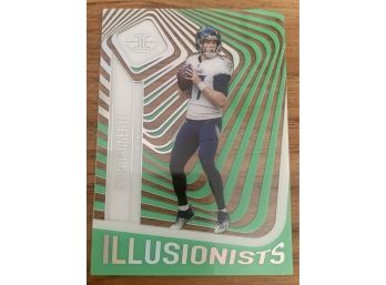 2021 Panini Illusions Ryan Tannehill Illusionists Emerald SP Acetate