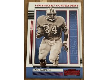 2021 CONTENDERS EARL CAMPBELL LEGENDARY CONTENDERS