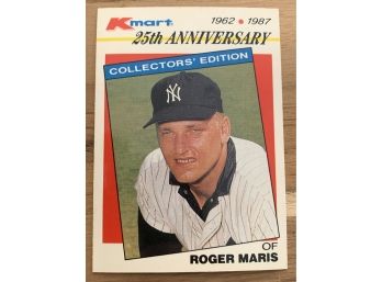 1987 TOPPS KMART ROGER MARIS 25TH ANNIVERSARY COLLECTORS EDITION