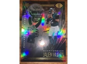 2020 ILLUSIONS JALEN HURTS ROOKIE CARD