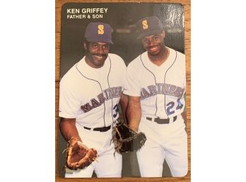 1991 MOTHERS COOKIES-KEN GRIFFEY -FATHER & SON