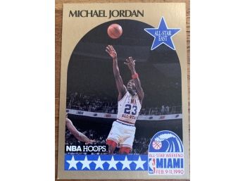 1990 NBA HOOPS MICHAEL JORDAN ALL STAR WEEKEND