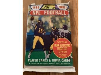 1990 SCORE SERIES I NFL CARDS PACK