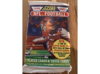 1990 SCORE SERIES I NFL CARDS PACK