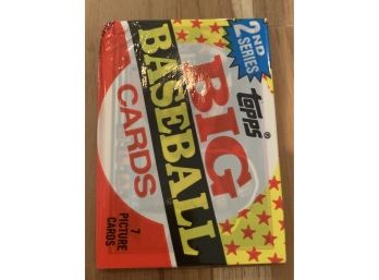 1989 TOPPS 2nd SERIES BIG BASEBALL CARDS PACK