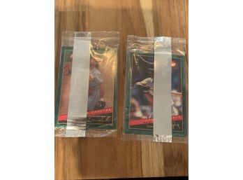 2 PACKS OF 1994 POST MLB CARDS PACKS