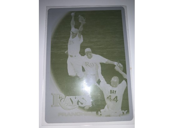 1 Of 1 PRINTING PLATE - Rays Franchise History
