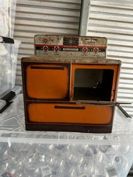 Vintage Tin Toy Oven