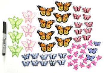 Iron On Lot - Butterflies