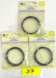 3 Rolls Of Artistic Wire - Lot 37