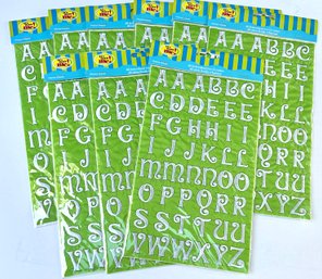 Embroidered Alphabet Letter Iron Ons / Transfers