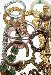 Lot Of Bracelets / Costume Jewelry