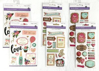 Forever In Time Scrapbooking Stickers -  Love