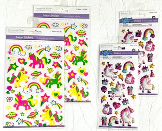 Forever In Time Scrapbooking Stickers -  Unicorns
