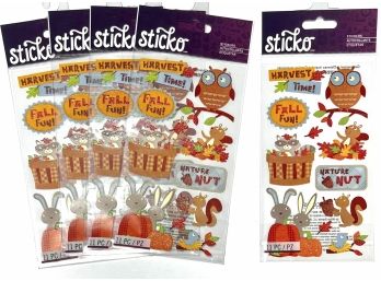 5 Packages Harvest Time - Sticko Scrapbooking Stickers