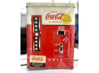 Coca Cola Vending Machine Popcorn Tin From 1997 - Sealed