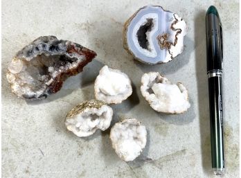 Group Of 6 Small Geodes