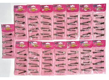 15 Packages Snap Clips For Hair Accessory Crafts