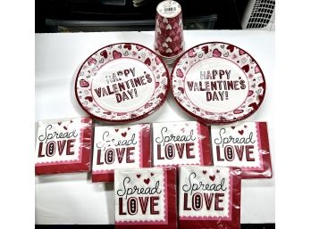 Valentine's Day Paper Dining Lot