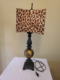 High End Leopard Lamp