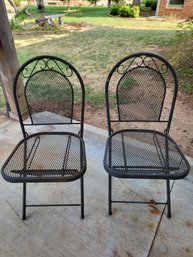 Iron Folding Chairs