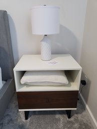 Night Stand #1 With Lamp And Pillow