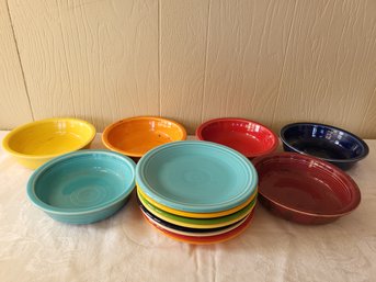 Fiestaware Bowls And Small Plates