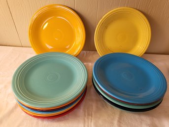 15 Fiestaware Plates