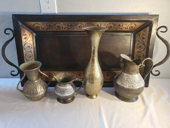 Tray And Vessels