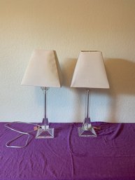 Lucite Lamps