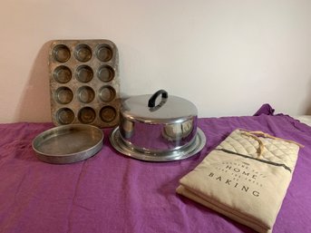 Vintage Cake Carrier And More