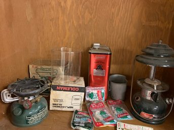 Camp Stove And Coleman Parts