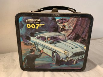 1966 James Bond Lunch Box W/gI Joe