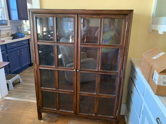Glass Front Bookcase