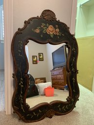 Hand Painted Ornate Mirror