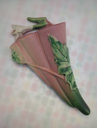 Roseville Pottery Wall Pocket Vase 1280-8. - 9 Inches Long