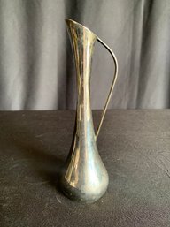 Small Silver Plated Bud Vase