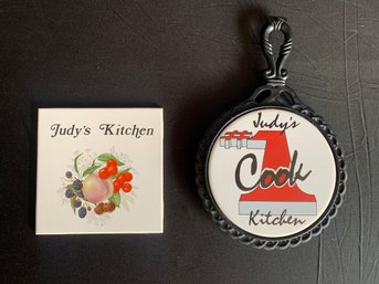 Two Trivets For Judy's Kitchen