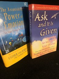 Esther And Jerry Hicks Abraham Ask And It Is Given And The Astonishing Power Of Emotions