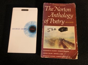 Georger Orwell 1984 The Norton Anthology Of Poetry