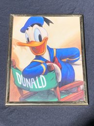 Framed Donald Duck Disney